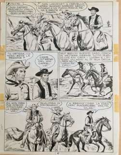 Tex n. 107 - Erio NicolÃ² - tavola originale - Loose page | Catawiki