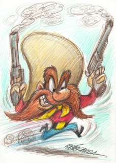 Yosemite Sam - Original Drawing - Joan Vizcarra - Original Art | Catawiki