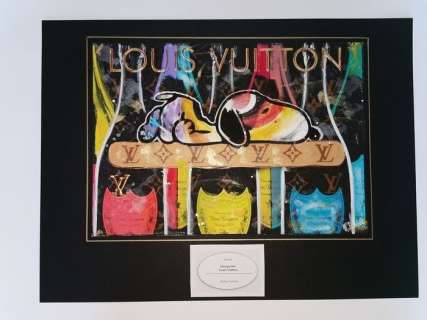 Snoopy - original artwork for Louis Vuitton - Loose page - Different editions | Catawiki