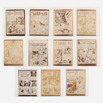 Joe Orlando, E.C. Comics Production Photostatic Copy Art Archive | Landry Pop Auctions