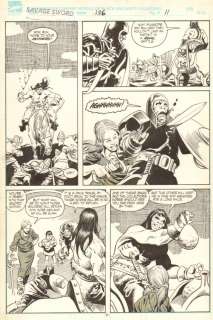 Al Williamson, Steve Carr - Savage Sword of Conan, the #186 P.11 - Tons of Conan And ‘‘Aghhhhhhh!‘‘ - 1991