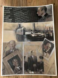 Le Hénanff, Fabrice - Planche originale couleur - Wannsee - (2017) | Catawiki