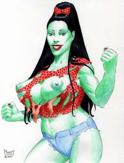Sean Patty | nude SHE-HULK, 8.5 | High Quality Comics