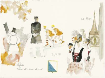 Hugo Pratt | ... Et in Helvetia Corto | Artcurial