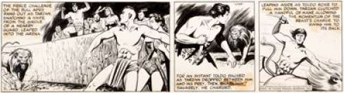 Dan Barry Tarzan Daily Comic Strip Original Art #2894 (United Feature Syndicate, 1948).... | Heritage