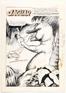 John Rosenberger Adventures of the Jaguar #10 Complete 12-Page Story Original Art and Silverprint Color Guides Group of 24 (Archie, 1962). (Total: 24 Items) | Heritage