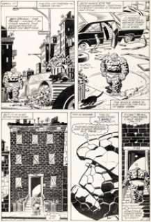 Ron Wilson and Joe Sinnott The Thing #1 Story Page 2 Original Art (Marvel, 1983). | Heritage