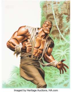 Bruce Timm - Doc Savage Specialty Illustration Original Art (undated). | Heritage