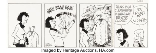 Jerry Scott and Jim Borgman Zits Daily Comic Strip Original Art dated 1-14-10 (King Features Syndicate, 2010). | Heritage