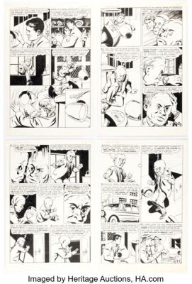 John Rosenberger The Adventures Of The Jaguar #12 Partial Chapter Original Art Group of 6 (Archie, 1963). (Total: 6 Original Art) | Heritage
