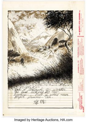 Eric Talbot Teenage Mutant Ninja Turtles #17 Story Page 33 Original Art (Mirage, 1988). | Heritage