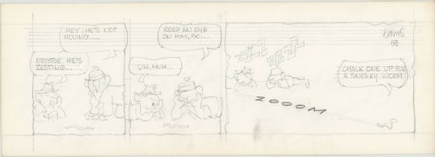 Fred Thomas Signed Concept Original Comic Strip Pencil Panel Cartoon 1966 b4209 | eBay US (Buy It Now)