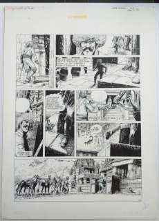Franz - Planche originale (p.11) - Lester Cockney T3 - Une Hongroise au Pendjab - Loose page - (1984) | Catawiki