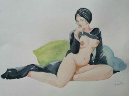 Leone Frollo - Illustrazione originale - Firmata - Loose page | Catawiki