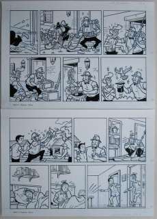 Suske en Wiske - Originele Pagina (p.7) - Juffertje Janboel - 35 x 49 cm. - (2009) | Catawiki