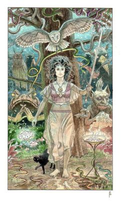 Federico Penco | Il Noce di Benevento | Tavole Originali