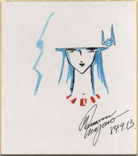 Nagano Mamoru Handwritten color shikishi"Heavy Metal L-Gaim" Orudona-Poseidaru | Mandarake (Big Web)