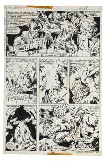 Gene Colan - Howard the Duck #4 Page 17 Original Comic Art on Marvel Comics Bristol Board - 10.5 x 16 | Goldin
