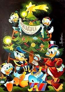 Lara Molinari - Illustrazione originale - Buon Natale (ma prima salda i debiti) - Loose page | Catawiki