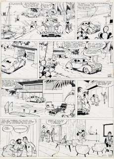 Will | Tif et Tondu, planche n°4 Ã  l’encre de Chine de … | Banque Dessinée