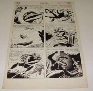 98: RUSS HEATH. SHOWCASE #29 1ST SEA DEVILS. PAGE | Weiss Auctions