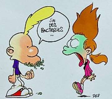 ZEP - Dessin original publié - Titeuf & Nadia - (1990) | Catawiki