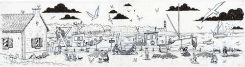 Émile Bravo (né en 1964) - La Leçon de pêche, page de garde