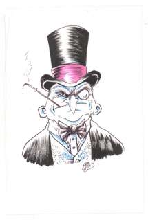 Andy Fish - Penguin Color Commission - Signed