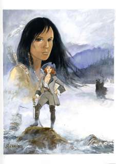 Jean-François Charles (Né En 1952) | Intégrale des Pionniers du Nouveau-Monde, Tome II, couverture, 1985 | Fauve Paris