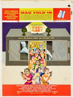 MAD Fold-In - "What forbidden reading material is stirring passions across the nation" AL JAFFEE | misc / divers