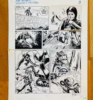 Follet, René - Planche originale - Valhardi T14 - Un Gosse Ã  abattre - (1985) | Catawiki
