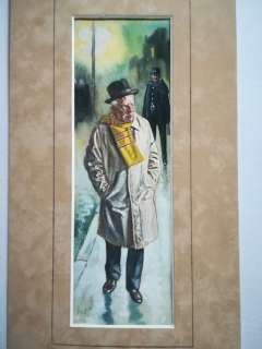 Funcken, Liliane en Fred - Originele aquarel - De Avond - (1968) | Catawiki