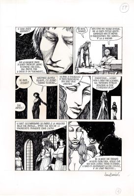 Anna Brandoli | La Strega p.35 | Tavole Originali
