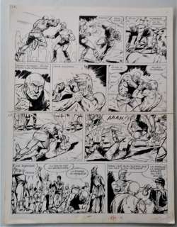 Derib - Originele pagina (p.15) - Arnaud de Casteloup - La fille du braconnier - (1972) | Catawiki