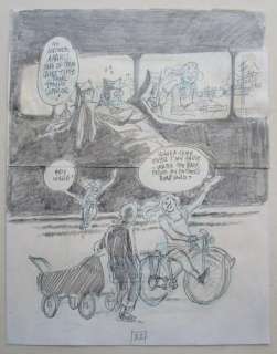Will eisner - Originele schets voor pagina 22 - To the heart of the storm - Loose page - First edition - (1991) | Catawiki
