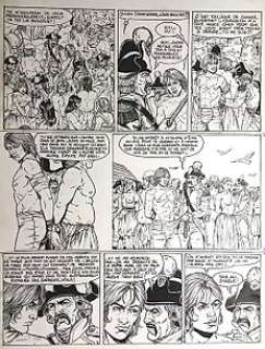 Legein, Pierre - Originele pagina - Dampierre 6 - De gevangene - (2003) | Catawiki