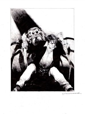 Corrado Roi | copertina Dylan Dog Grande Ristampa n.75 “Insonnia” | Tavole Originali