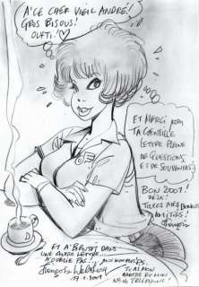 Walthéry. Dessin original dédicacé | BDEnchères