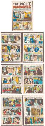 George Evans | Evans - "THE RIGHT DIAGNOSIS", MD #5, Dec 1955 - Jan 1956 | Russ Cochran