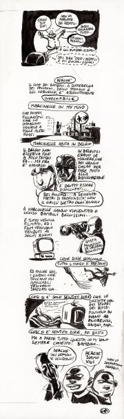 Gipi | Marcinelle in my mind (pubblicato su “Boxer”) | Tavole Originali