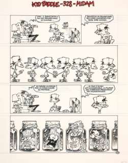 Midam (Michel Ledent Dit) Né En 1963 - Lot 400 - Kid Paddle - Le Clonage
