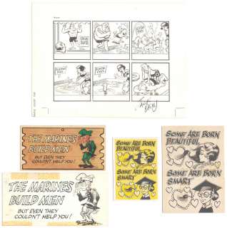 Jack Davis | Davis - Topps Collector Card Art & Autograph, c. early 1960s | Russ Cochran