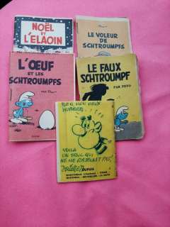 Spirou (magazine) - 5x mIni-récits - Noël et L’Elaoin / Les Schtroumpfs / Bobo - (1959/1961) | Catawiki