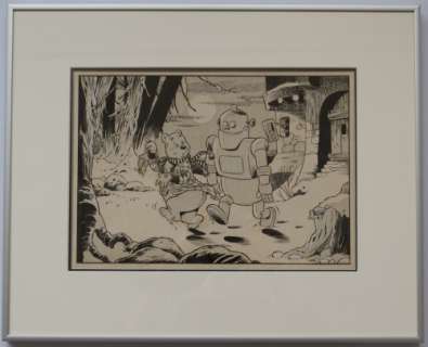 Marten Toonder - Tekening Heer Bommel en de Grootdoener. | Zwiggelaar Auctions