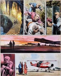 Lawrence, Don - Originele pagina in kleur - The Trigan Empire - "The Invisible Ray" - (1968) | Catawiki