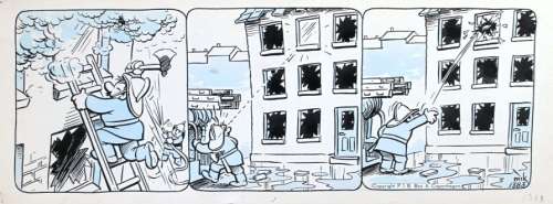 Ferd’nand, original comic strip 1383, signeret