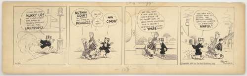 Gene Byrnes | Byrnes - Reg’lar Fellers 11/29/1924 NO RESERVE! | Russ Cochran