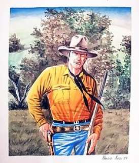 Fabrizio Russo - Tex - Fabrizio Russo - Illustrazione Originale Firmata - Page volante