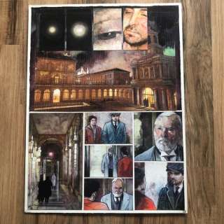 Le Hénanff, Fabrice | Le Hénanff, Fabrice - Planche originale couleur - Mondigliani - Prince de la bohème - (2014) | Catawiki