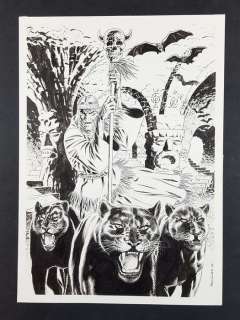 Fabio Civitelli | Tex - Illustr. Origin. "Zhenda: La Strega" - Firmata - Page volante - Exemplaire unique - (1994) | Catawiki